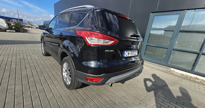 Ford Kuga cena 47900 przebieg: 223000, rok produkcji 2013 z Włocławek małe 277